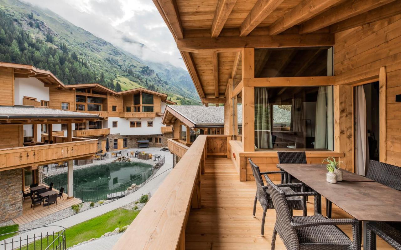 Das Chaletdorf - Pitztal 皮茨河谷圣莱昂哈德 外观 照片